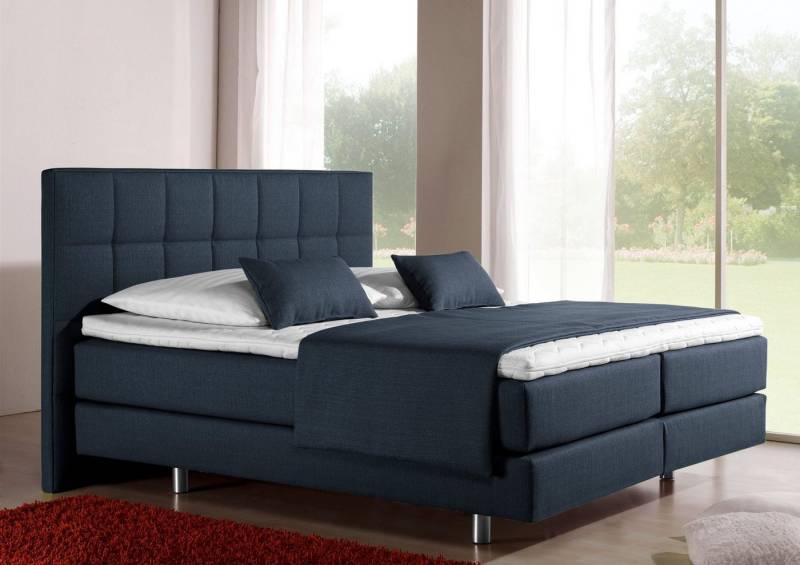INOSIGN Boxspringbett Neon, in 3 Matratzenarten, feine Steppung im Kopfteil, 2 Härtegrade von INOSIGN