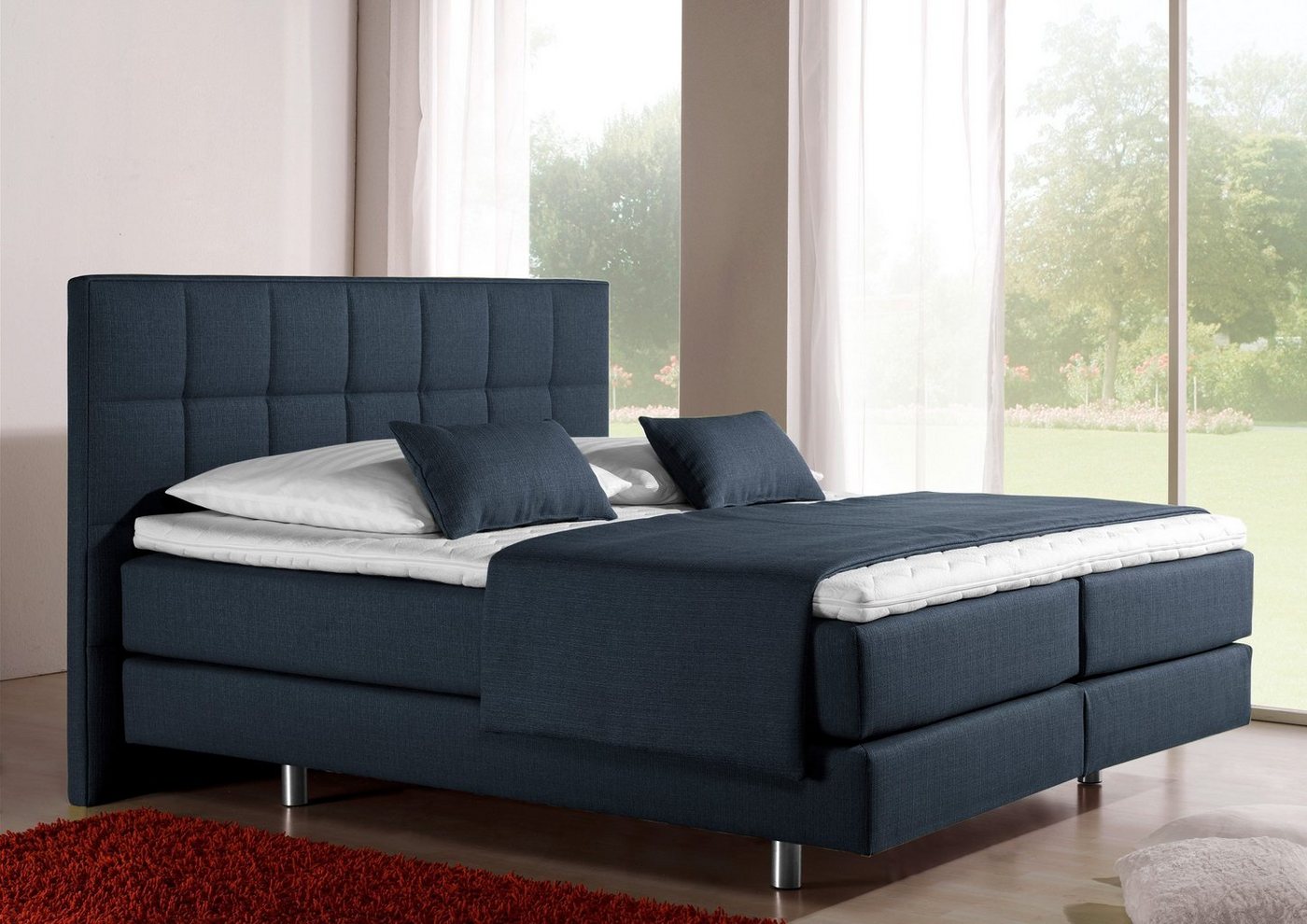 INOSIGN Boxspringbett Neon, in 3 Matratzenarten, feine Steppung im Kopfteil, 2 Härtegrade INOSIGN Boxspringbett Neon, in 3 Matratzenarten, feine Steppung im Kopfteil, 2 Härtegrade von INOSIGN