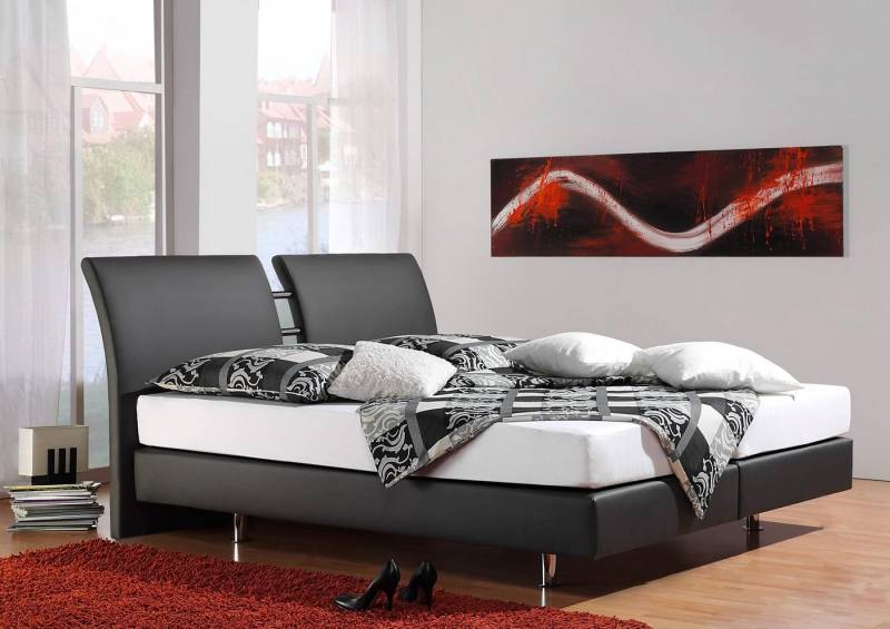 INOSIGN Boxspringbett Polo, in 3 Matratzenarten, 3 Breiten und 4 Farben von INOSIGN