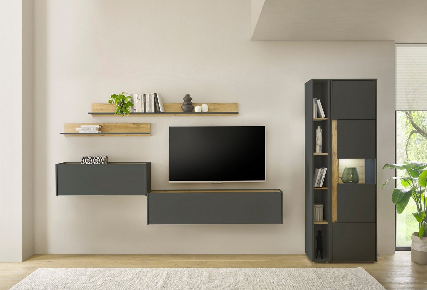 INOSIGN Büromöbel-Set CiTY/GiRON, (Set, 5-tlg), Home Office von INOSIGN