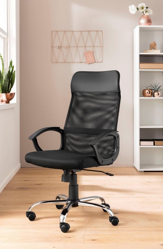 INOSIGN Bürostuhl Kirsten, Schreibtischstuhl, mit atmungsaktivem Stoff im Rücken INOSIGN Bürostuhl Kirsten, Schreibtischstuhl, mit atmungsaktivem Stoff im Rücken von INOSIGN