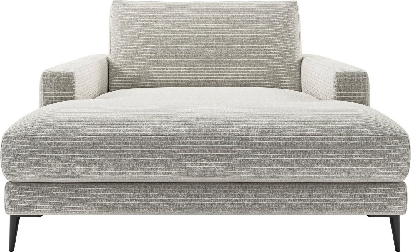 INOSIGN Chaiselongue Downtown Loungemöbel zum Relaxen, B/T/H: 132/170/84 cm, auch in Bouclé, Cord und Easy care - leicht mir Wasser zu reinigen von INOSIGN