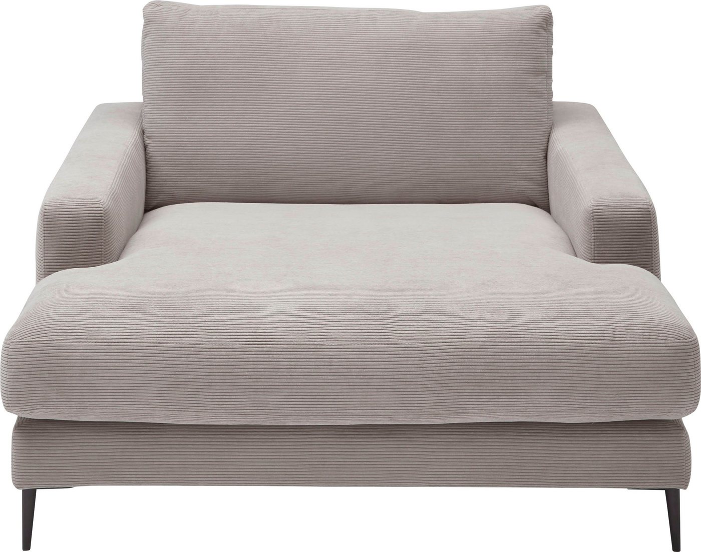 INOSIGN Chaiselongue Downtown Loungemöbel zum Relaxen, B/T/H: 132/170/84 cm, auch in Bouclé, Cord und Easy care - leicht mir Wasser zu reinigen von INOSIGN