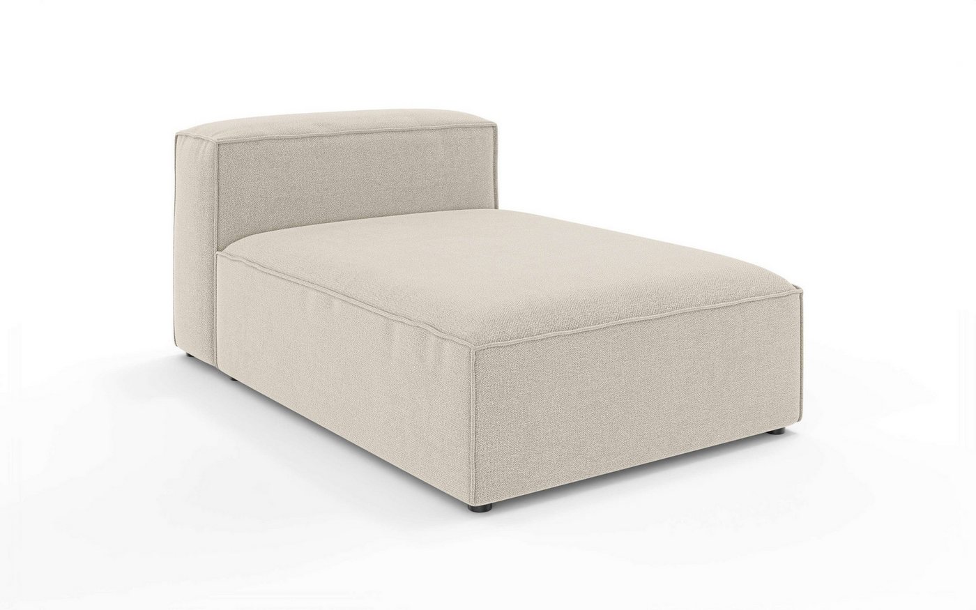 INOSIGN Chaiselongue XL HAILY extra tief Loungemöbel zum Relaxen, Maße B/T/H: 100/160/72 cm, als Modul oder separat verwendbar, für individuelle Zusammenstellung von INOSIGN