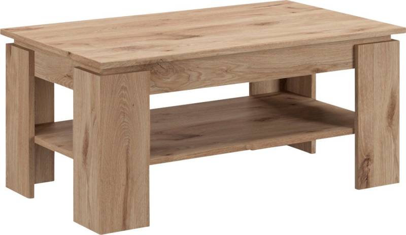 INOSIGN Couchtisch Kalmar, rechteckig, 100 x 60 cm, 1 Ablageboden, Sofatisch, Beistelltisch, Kaffetisch, Wohnzimmertisch, coffee table von INOSIGN