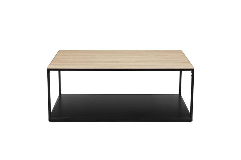 INOSIGN Couchtisch Nathan, pulverlakiertes Gestell mit Tischplatte in Eichenoptik von INOSIGN