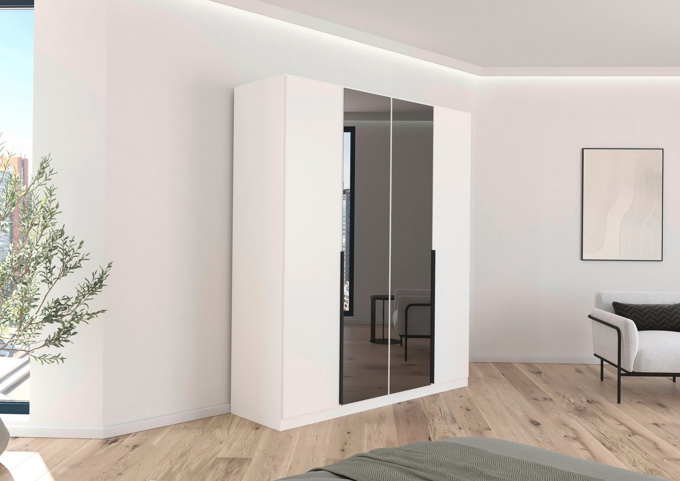 INOSIGN BY RAUCH Drehtürenschrank Ferris Schrank Breite 2,10m BESTSELLER Schlafzimmerschrank Kleiderschrank mit Spiegel in den Ausführungen BASIC/CLASSIC/PREMIUM INOSIGN BY RAUCH Drehtürenschrank Ferris Schrank Breite 2,10m BESTSELLER Schlafzimmerschrank Kleiderschrank mit Spiegel in den Ausführungen BASIC/CLASSIC/PREMIUM von INOSIGN BY RAUCH