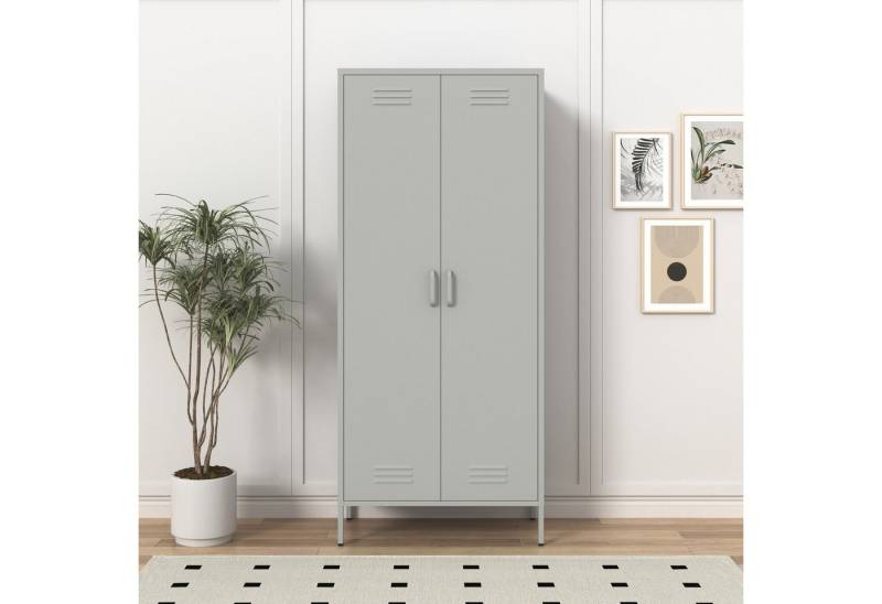 INOSIGN Drehtürenschrank Kleiderschrank Schrank Metallschrank Mehrzweckschrank Siena Spind (in 4 Farben aus Metall) in der Höhe verstellbar, abschließbar Topseller Otto´s Choice von INOSIGN