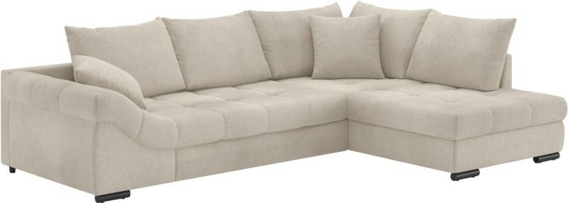 Mr. Couch Ecksofa Allegro, L-Form, mit Hochschläfer-Bettauszug, wahlweise mit Kaltschaum von Mr. Couch