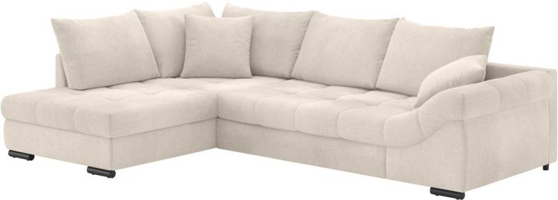 Mr. Couch Ecksofa Allegro DuraFlex, L-Form, Hochschläfer-Bettauszug, Kaltschaumpolsterung, bis 140 kg belastbar von Mr. Couch