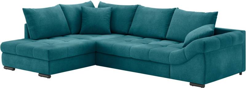 Mr. Couch Ecksofa Allegro DuraFlex, L-Form, Hochschläfer-Bettauszug, Kaltschaumpolsterung, bis 140 kg belastbar von Mr. Couch