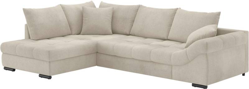 Mr. Couch Ecksofa Allegro DuraFlex, L-Form, Hochschläfer-Bettauszug, Kaltschaumpolsterung, bis 140 kg belastbar von Mr. Couch