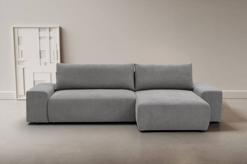 WERK2 Ecksofa Amsterdam, zeitlos und elegant, Breite 300cm, L-Form, Design Ecksofa mit hohem Komfort, Schlaffunktion & Bettkasten von WERK2
