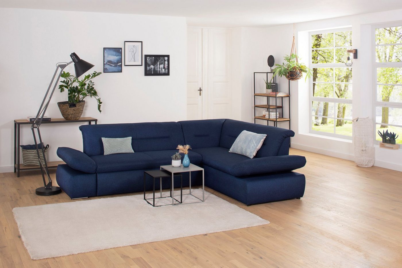 INOSIGN Ecksofa Avesa L-Form, Wahlweise mit Arm- und Bettfunktion, B/T/H: 275/211/80 cm von INOSIGN