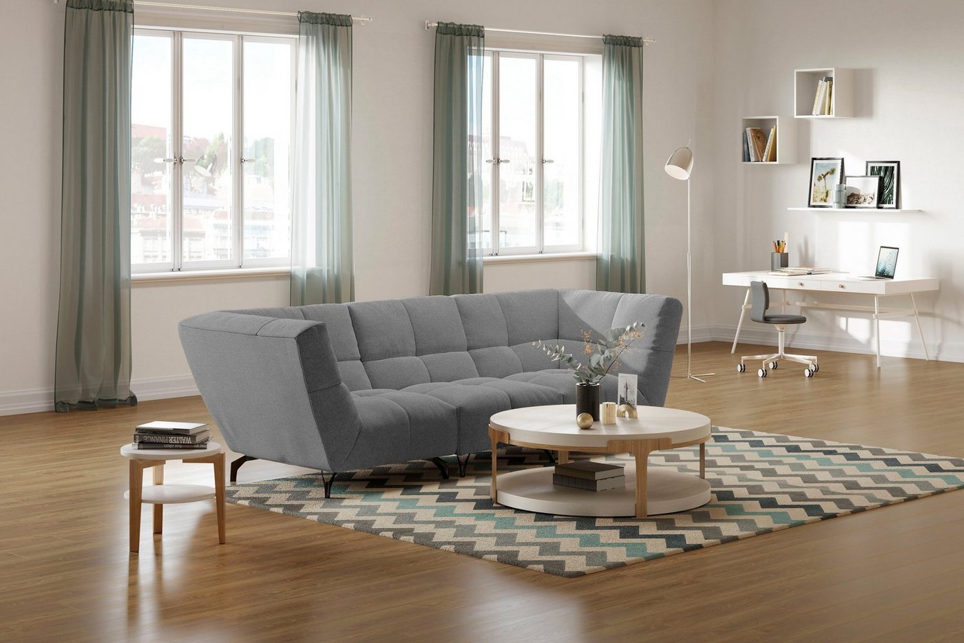 INOSIGN Ecksofa Bahamas, Ecksofa aus der Modul-Serie »Lamiya«, unendlich erweiterbar von INOSIGN