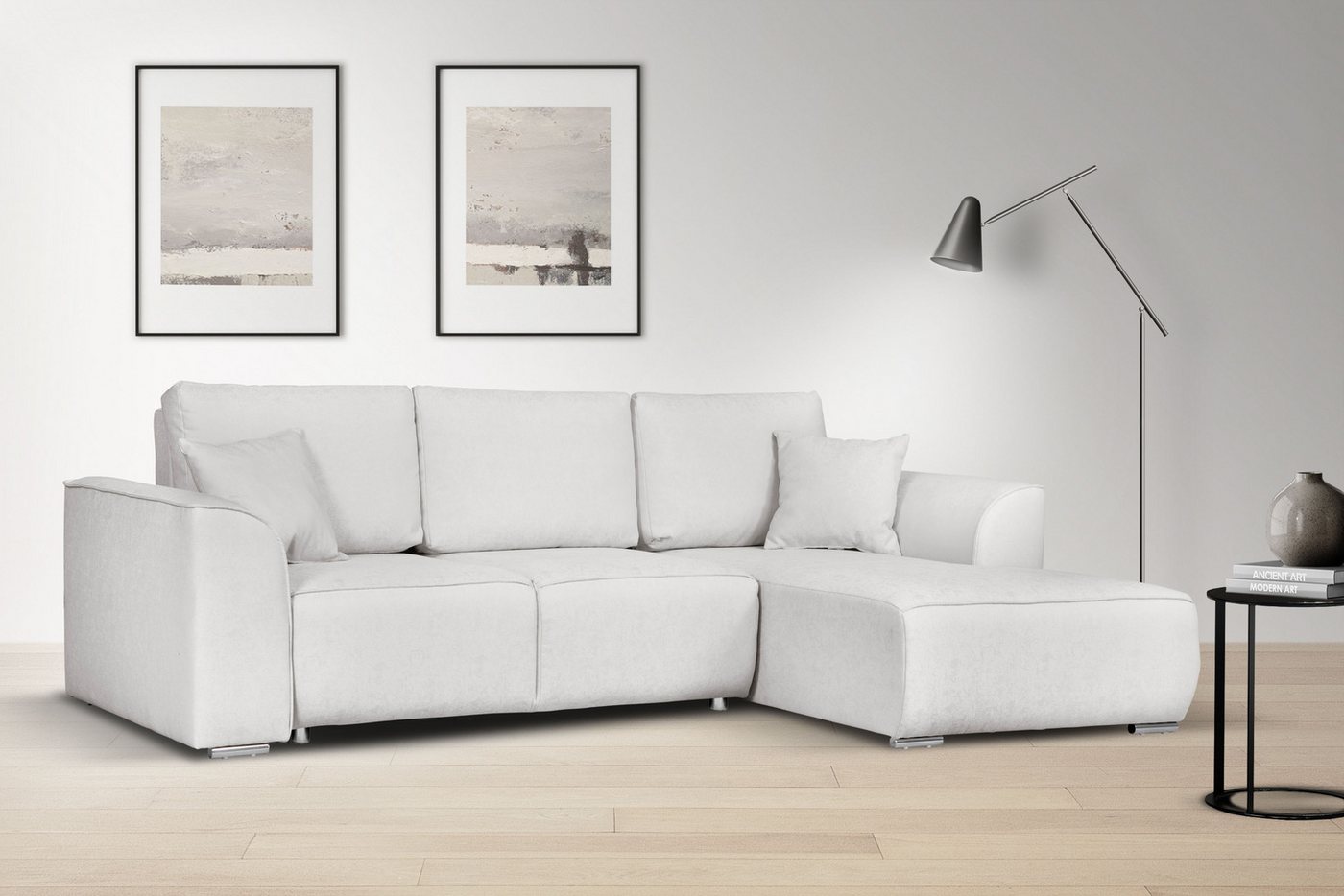 INOSIGN Ecksofa BEATRICE optionale Schlafsofa mit Bettkasten, B/T/H: 265/170/86 cm, L-Form, wahlweise auch mit Bettfunktion und Bettkasten INOSIGN Ecksofa BEATRICE optionale Schlafsofa mit Bettkasten, B/T/H: 265/170/86 cm, L-Form, wahlweise auch mit Bettfunktion und Bettkasten von INOSIGN