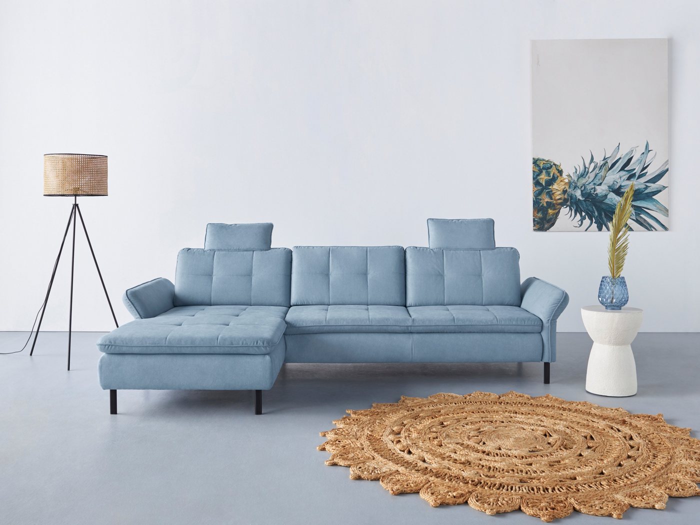 INOSIGN Ecksofa Birkholm L-Form, Armlehnverstellung, auch in Easy Clean Bezug - mit Wasser zu reinigen INOSIGN Ecksofa Birkholm L-Form, Armlehnverstellung, auch in Easy Clean Bezug - mit Wasser zu reinigen von INOSIGN