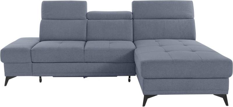 INOSIGN Ecksofa Cardiz L-Form, inkl.Kopfteilverstellung und Federkern wahlweise mit Bettfunktion von INOSIGN