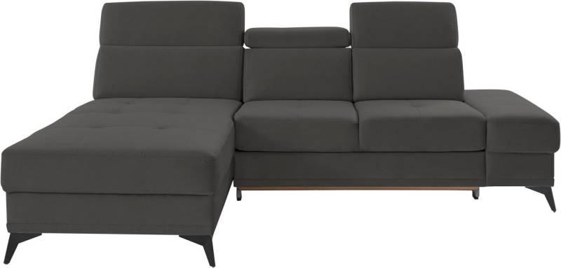 INOSIGN Ecksofa Cardiz L-Form, inkl.Kopfteilverstellung und Federkern wahlweise mit Bettfunktion von INOSIGN