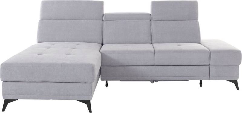 INOSIGN Ecksofa Cardiz L-Form, inkl.Kopfteilverstellung und Federkern wahlweise mit Bettfunktion von INOSIGN