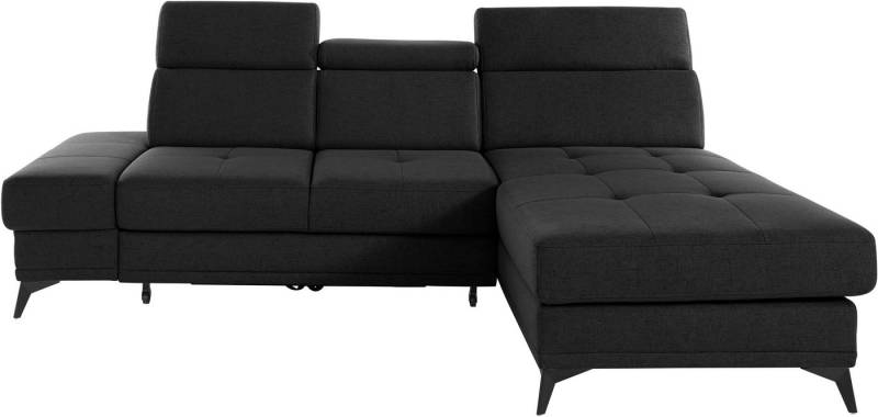 INOSIGN Ecksofa Cardiz L-Form, inkl.Kopfteilverstellung und Federkern wahlweise mit Bettfunktion von INOSIGN