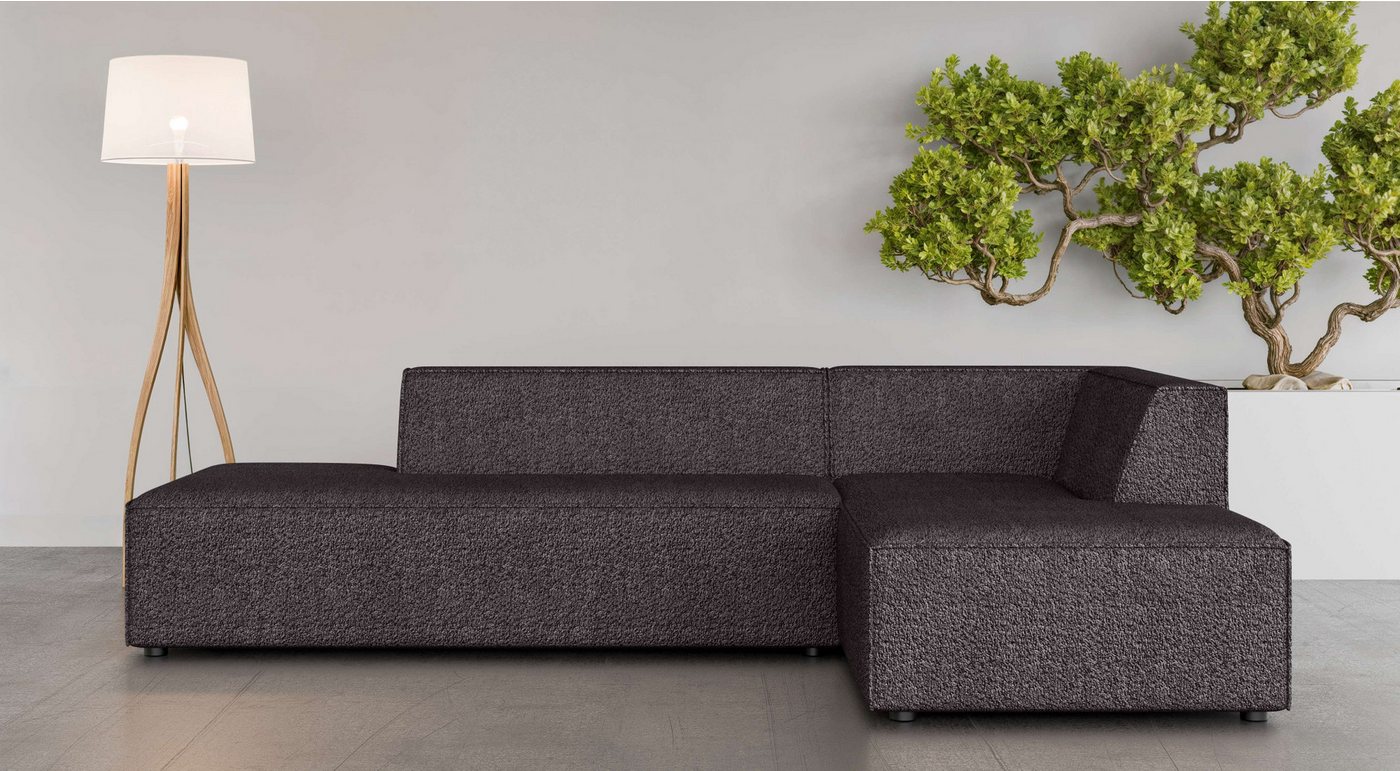 INOSIGN Ecksofa Ecksofa Cavan mit Ottomane links oder rechts bestellbar, L-Form mit Wellenunterfederung, Maße B/T/H: 270/180/72 cm INOSIGN Ecksofa Ecksofa Cavan mit Ottomane links oder rechts bestellbar, L-Form mit Wellenunterfederung, Maße B/T/H: 270/180/72 cm von INOSIGN