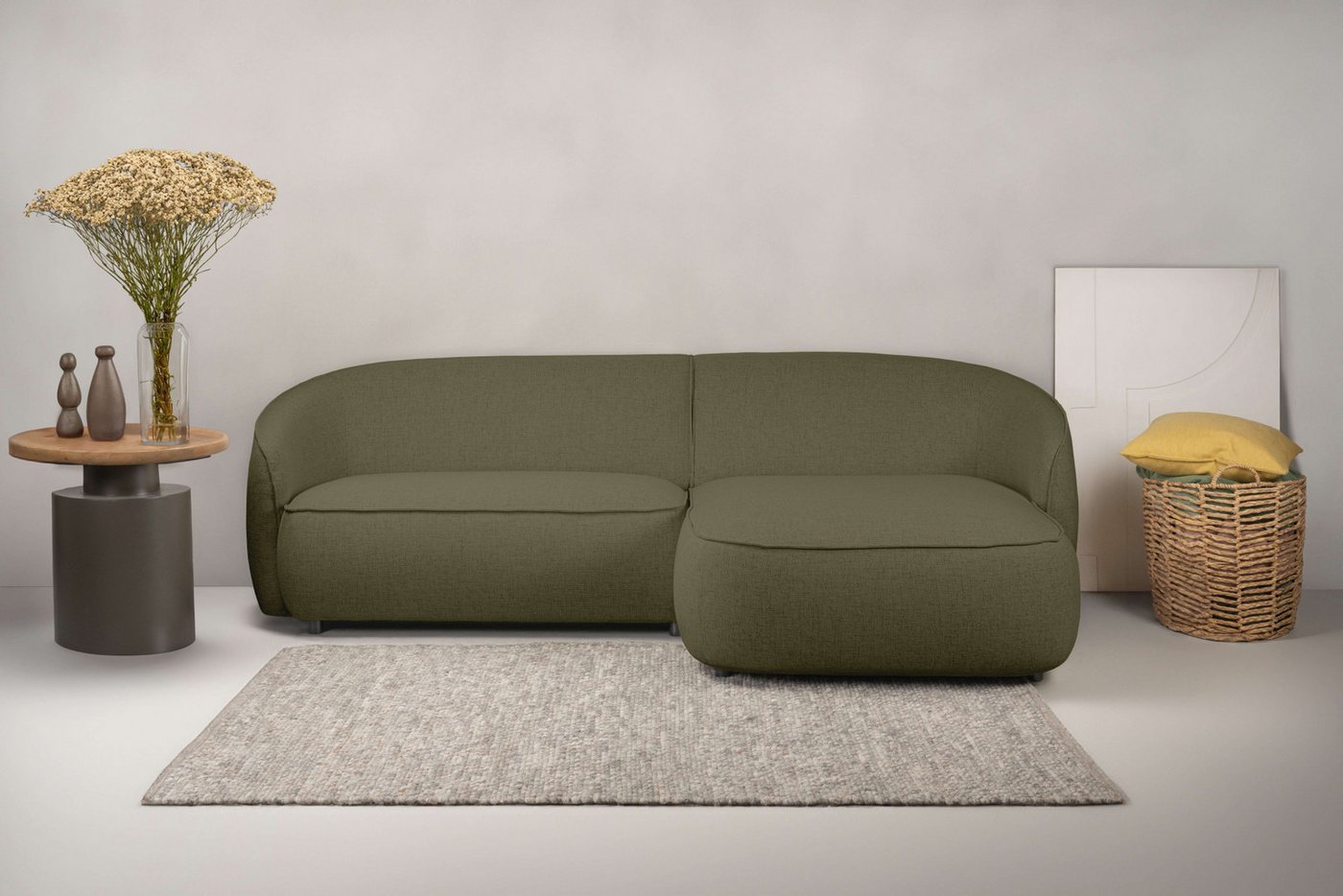 INOSIGN Ecksofa Cosigo, Breite 246 cm, 2 Chenille-Stoffe zur Auswahl, mit Kaltschaum INOSIGN Ecksofa Cosigo, Breite 246 cm, 2 Chenille-Stoffe zur Auswahl, mit Kaltschaum von INOSIGN