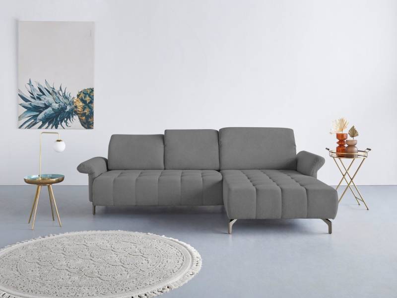 INOSIGN Ecksofa Fresh L-Form, Federkern, wahlweise Kopfteilverstellung und motorischer Vorziehsitz von INOSIGN