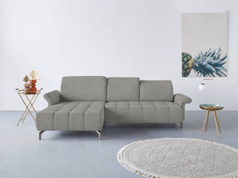 INOSIGN Ecksofa Fresh L-Form, Federkern, wahlweise Kopfteilverstellung und motorischer Vorziehsitz von INOSIGN