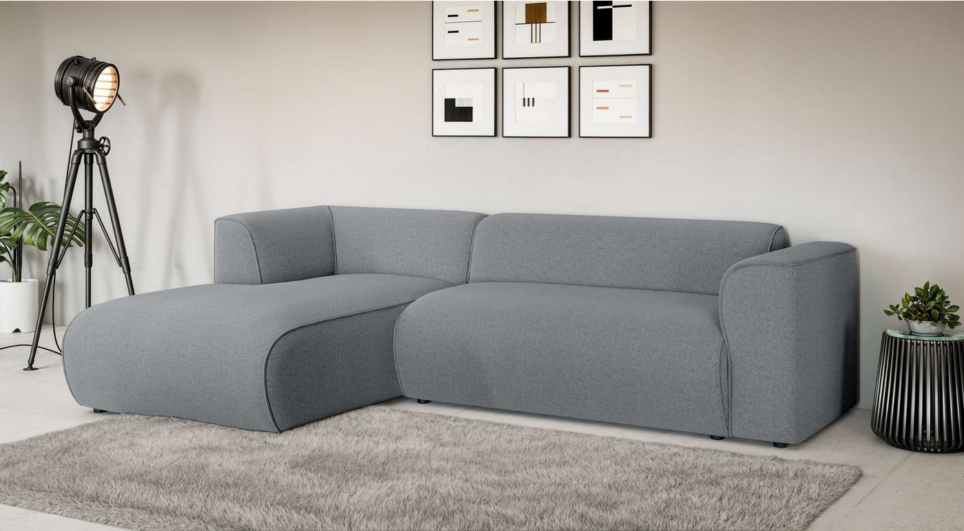 INOSIGN Ecksofa MERID L-Form (257 cm), zeitlos & stilvolles Design, Aufwendig gepolstert, in Cord, Chenille und Struktur INOSIGN Ecksofa MERID L-Form (257 cm), zeitlos & stilvolles Design, Aufwendig gepolstert, in Cord, Chenille und Struktur von INOSIGN