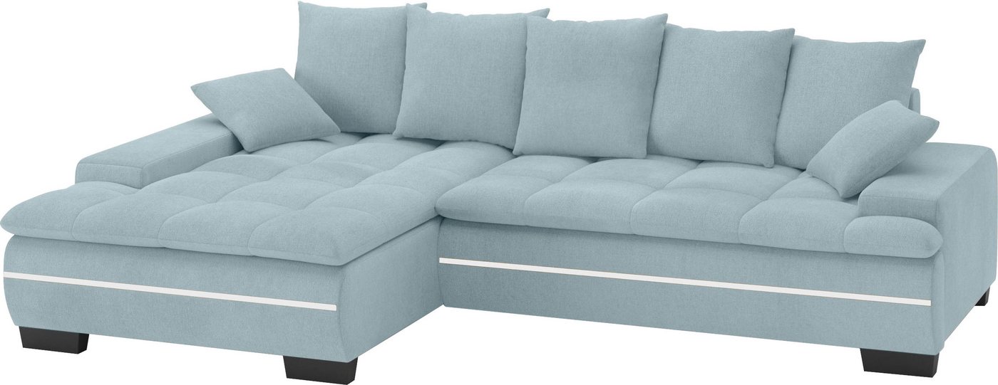 Mr. Couch Ecksofa Haiti II, L-Form, RGB-LED Beleuchtung, wahlweise mit Kaltschaum, Bett, Bettkasten Mr. Couch Ecksofa Haiti II, L-Form, RGB-LED Beleuchtung, wahlweise mit Kaltschaum, Bett, Bettkasten von Mr. Couch