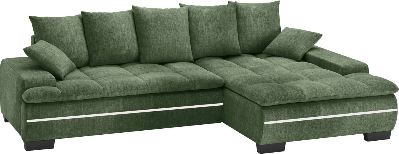 Mr. Couch Ecksofa Haiti II, L-Form, RGB-LED Beleuchtung, wahlweise mit Kaltschaum, Bett, Bettkasten Mr. Couch Ecksofa Haiti II, L-Form, RGB-LED Beleuchtung, wahlweise mit Kaltschaum, Bett, Bettkasten von Mr. Couch