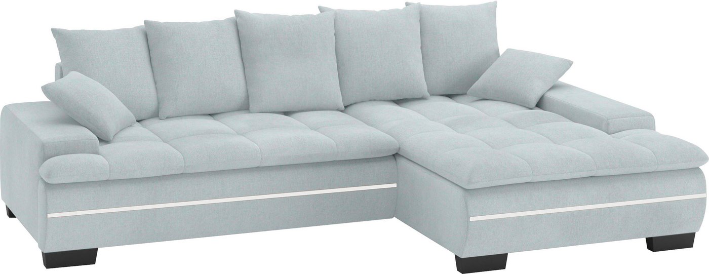 Mr. Couch Ecksofa Haiti II, L-Form, RGB-LED Beleuchtung, wahlweise mit Kaltschaum, Bett, Bettkasten Mr. Couch Ecksofa Haiti II, L-Form, RGB-LED Beleuchtung, wahlweise mit Kaltschaum, Bett, Bettkasten von Mr. Couch