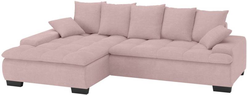 Mr. Couch Ecksofa Haiti II, L-Form, Wahlweise mit Kaltschaum, Bett, Bettkasten von Mr. Couch