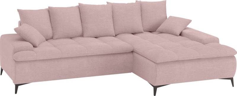 Mr. Couch Ecksofa Haiti III, L-Form, Mit Kaltschaum, bis 140 kg belastbar von Mr. Couch
