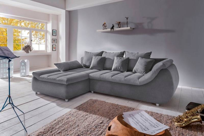 INOSIGN Ecksofa Imola, bequem, aktuelle Steppung im Sitz, L-Form, Breite 270cm, wahlweise mit Bettfunktion, OTTOs Choice INOSIGN Ecksofa Imola, bequem, aktuelle Steppung im Sitz, L-Form, Breite 270cm, wahlweise mit Bettfunktion, OTTOs Choice von INOSIGN