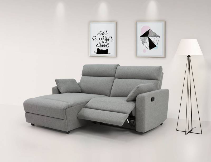 INOSIGN Ecksofa JENNA, L-Form, 209cm, manuelle u. elektrische Funktion, mit USB A/C, Liegefunktion 105°-150°, Federkern, Struktur fein von INOSIGN