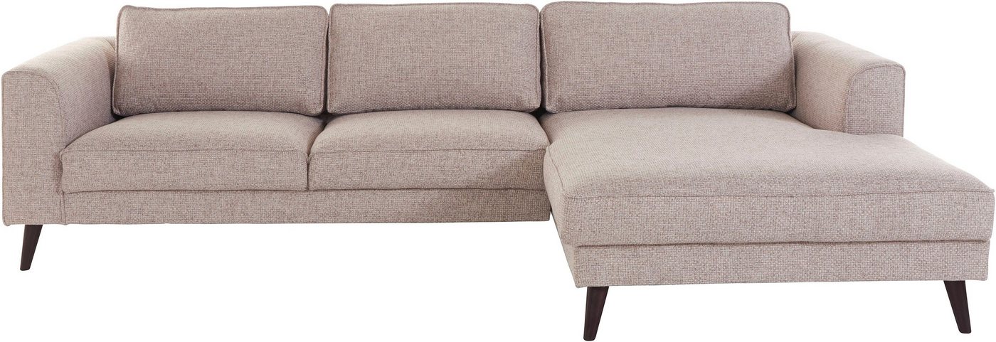 INOSIGN Ecksofa Lumber Jack, elegant und bequem, Breite 280, hoher Fuß, L-Form, in moderner Optik von INOSIGN