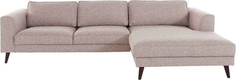 INOSIGN Ecksofa Lumber Jack, elegant und bequem, Breite 280, hoher Fuß, L-Form, in moderner Optik von INOSIGN