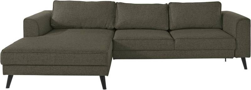 INOSIGN Ecksofa Lumber Jack, elegant und bequem, Breite 280, hoher Fuß, L-Form, in moderner Optik von INOSIGN