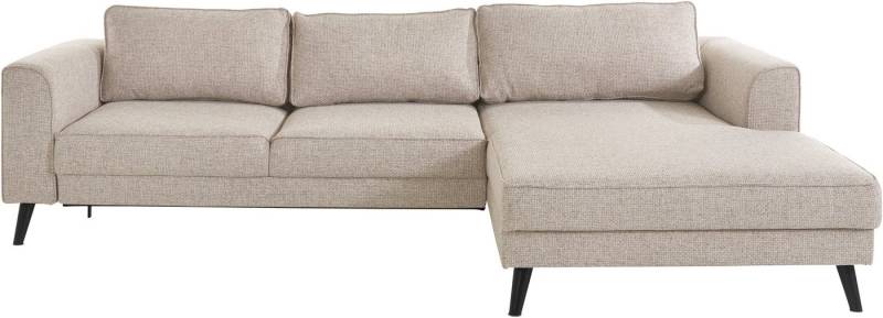 INOSIGN Ecksofa Lumber Jack, elegant und bequem, Breite 280, hoher Fuß, L-Form, in moderner Optik von INOSIGN