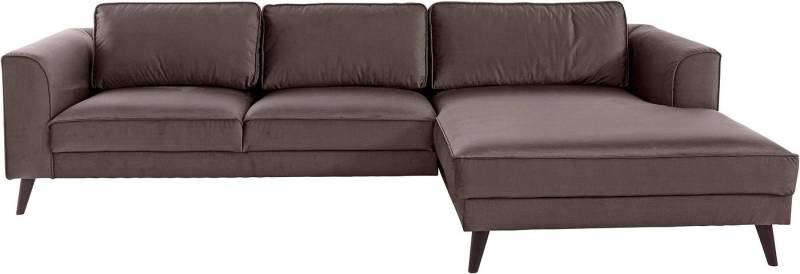 INOSIGN Ecksofa Lumber Jack, elegant und bequem, Breite 280, hoher Fuß, L-Form, in moderner Optik von INOSIGN