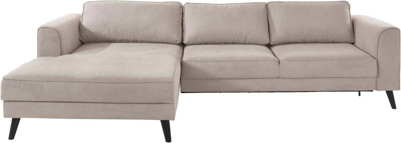 INOSIGN Ecksofa Lumber Jack, elegant und bequem, Breite 280, hoher Fuß, L-Form, in moderner Optik von INOSIGN