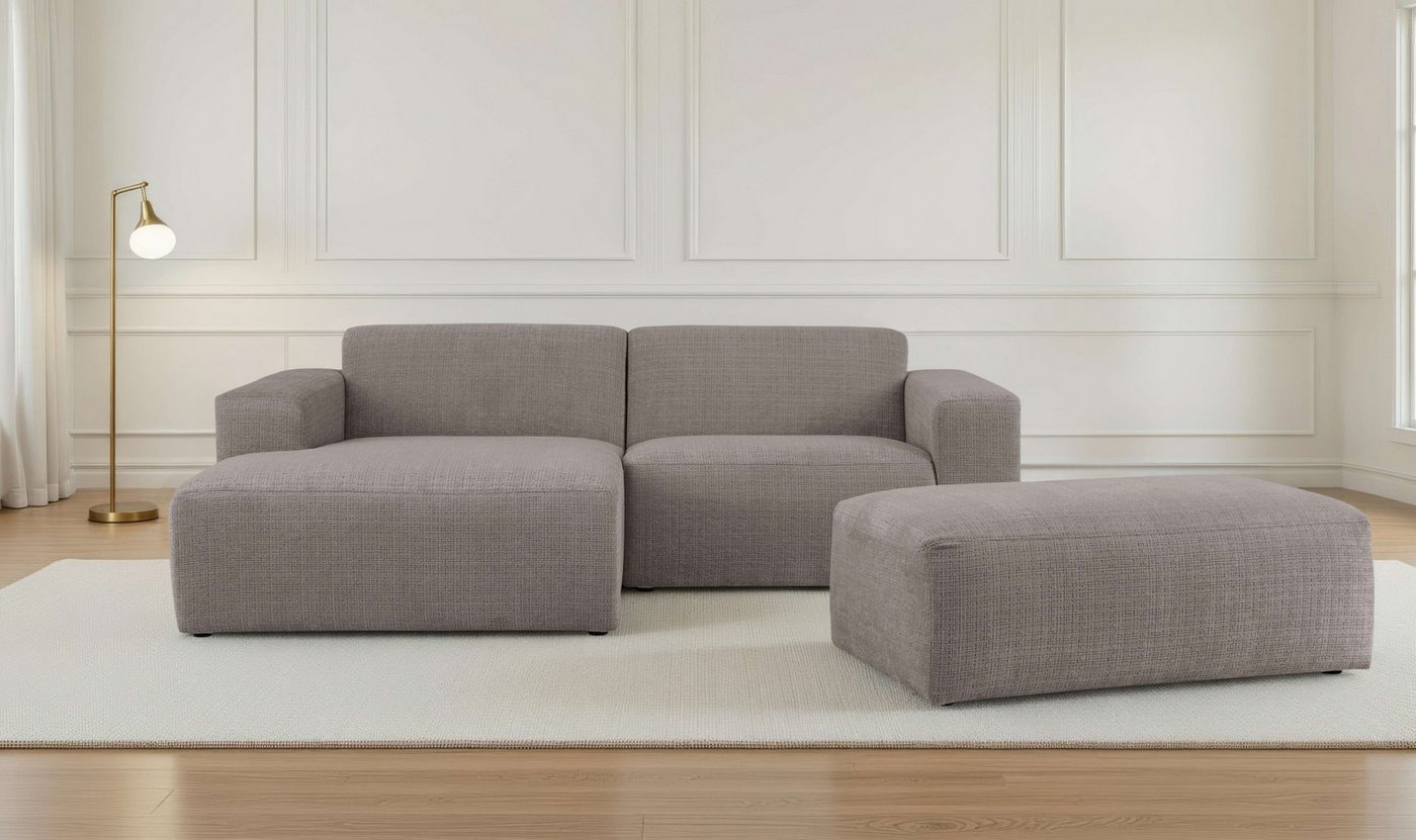 INOSIGN Ecksofa Koa,228cm, L-Form, Modulsofa, Webstoff, Cord, Struktur, Chenille, Designsofa, Set, Hocker inklusive, weicher Lounge-Sitzkomfort INOSIGN Ecksofa Koa,228cm, L-Form, Modulsofa, Webstoff, Cord, Struktur, Chenille, Designsofa, Set, Hocker inklusive, weicher Lounge-Sitzkomfort von INOSIGN
