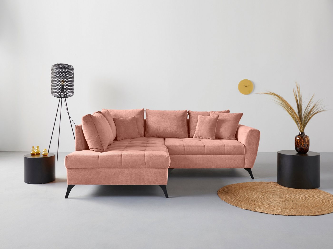 INOSIGN Ecksofa Lörby L-Form, Belastbarkeit bis 140kg pro Sitzplatz, auch mit Aqua clean-Bezug von INOSIGN