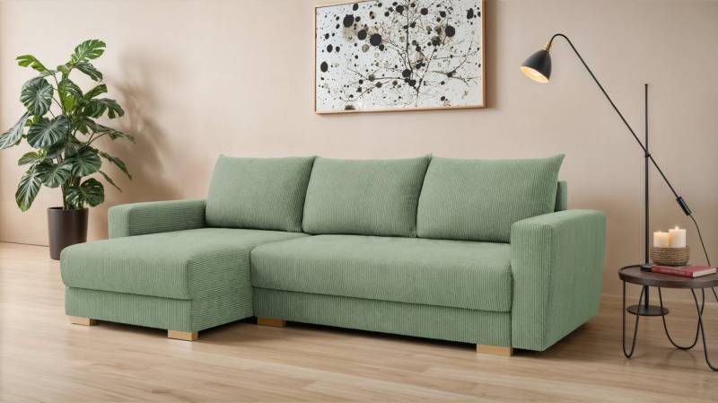 INOSIGN Ecksofa MAGHERA universell Schlafsofa mit Bettkasten, Maße B/T/H: 255/142/84cm, L-Form mit Recamiere rechts oder links montierbar, hoher Sitzkomfort INOSIGN Ecksofa MAGHERA universell Schlafsofa mit Bettkasten, Maße B/T/H: 255/142/84cm, L-Form mit Recamiere rechts oder links montierbar, hoher Sitzkomfort von INOSIGN