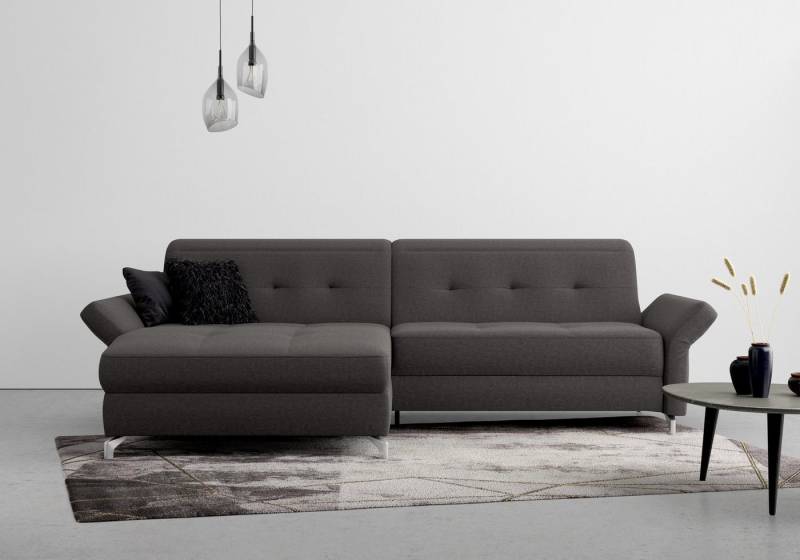 INOSIGN Ecksofa Maredo L-Form, Federkern, wahlweise auch mit Kopfteil- und Armlehnverstellung INOSIGN Ecksofa Maredo L-Form, Federkern, wahlweise auch mit Kopfteil- und Armlehnverstellung von INOSIGN