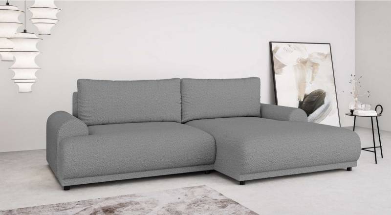 INOSIGN Ecksofa Marsby, mit Bettfunktion und Bettkasten, Maße: B/H/T 242/65/145 cm, L-Form mit Wellenunterfederung, Recamiere links oder rechts bestellbar INOSIGN Ecksofa Marsby, mit Bettfunktion und Bettkasten, Maße: B/H/T 242/65/145 cm, L-Form mit Wellenunterfederung, Recamiere links oder rechts bestellbar von INOSIGN