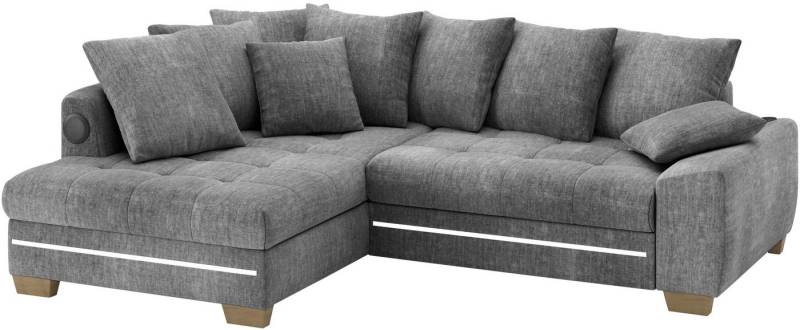 Mr. Couch Ecksofa Nikita II, L-Form, RGB-LED, Bluetooth-Soundsystem, wahlweise mit Bett, Bettkasten Mr. Couch Ecksofa Nikita II, L-Form, RGB-LED, Bluetooth-Soundsystem, wahlweise mit Bett, Bettkasten von Mr. Couch
