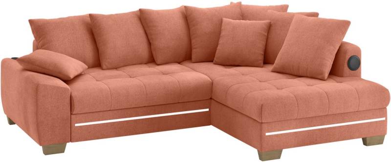Mr. Couch Ecksofa Nikita II, L-Form, RGB-LED, Bluetooth-Soundsystem, wahlweise mit Bett, Bettkasten Mr. Couch Ecksofa Nikita II, L-Form, RGB-LED, Bluetooth-Soundsystem, wahlweise mit Bett, Bettkasten von Mr. Couch